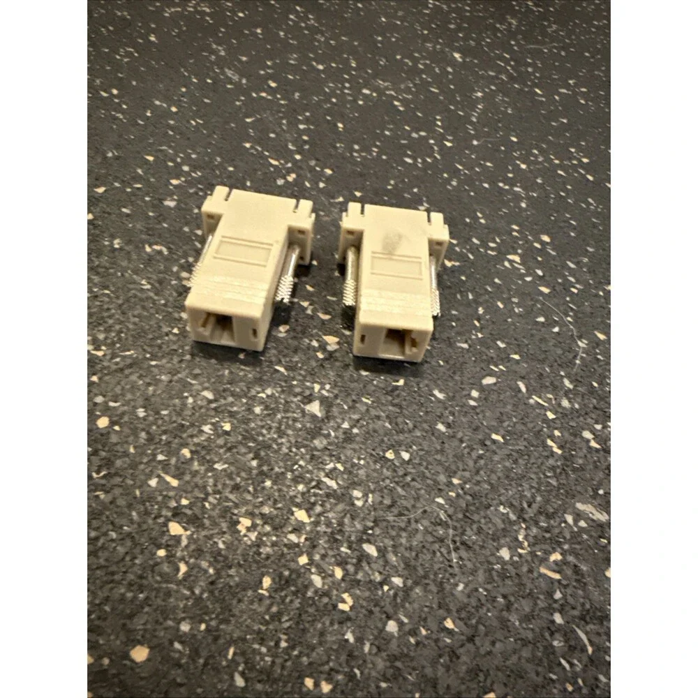 New Cisco DB9 Female RJ45 Female Serial Adapter Terminal 74-0495-01